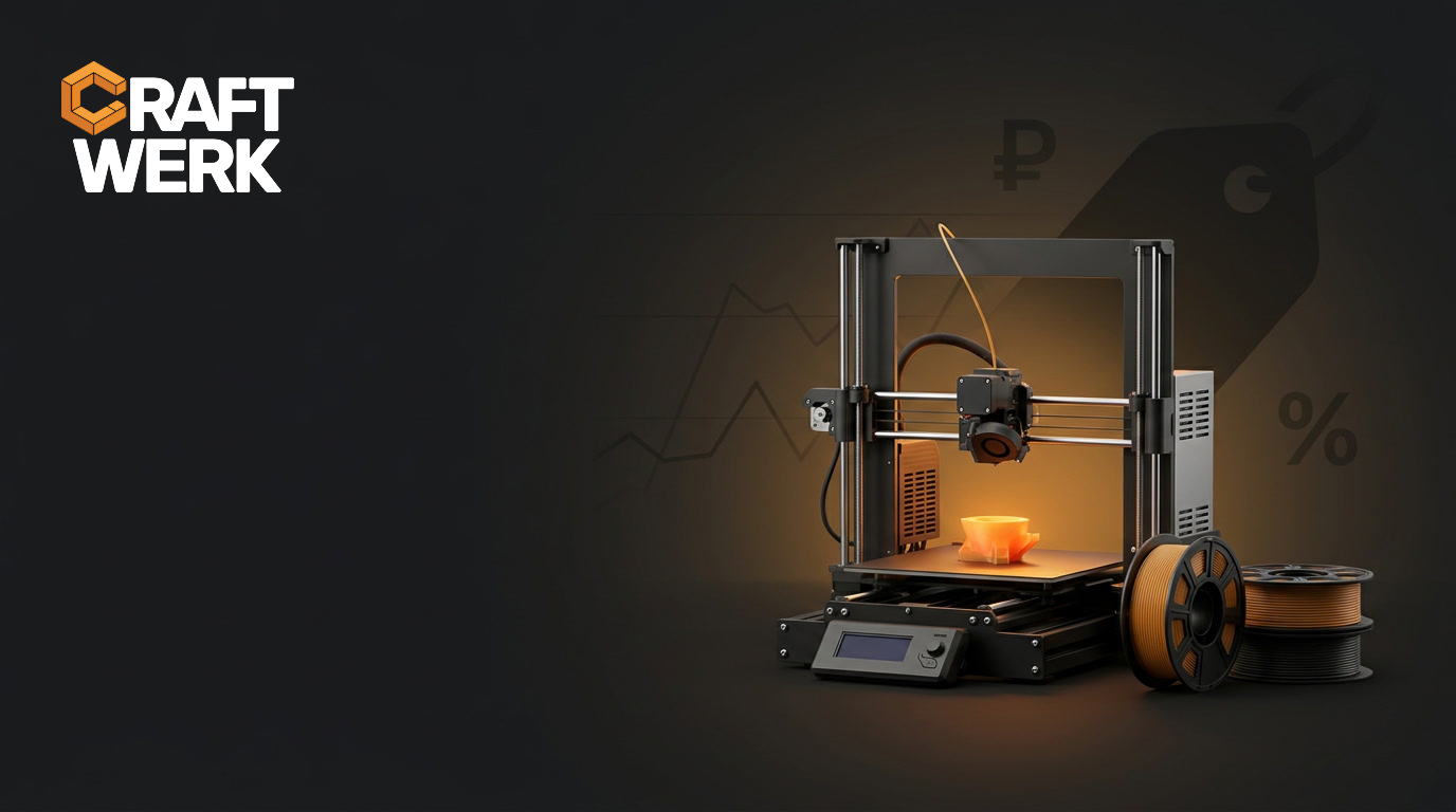 Учет филамента и себестоимость 3D-печати: как не работать в минус